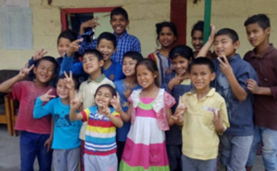 子どもたちから「ありがとう」の気持ちを