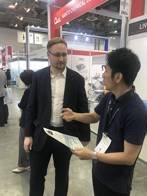 MEDICAL FAIR ASIA 2024でOSTrain VRをPRしました！