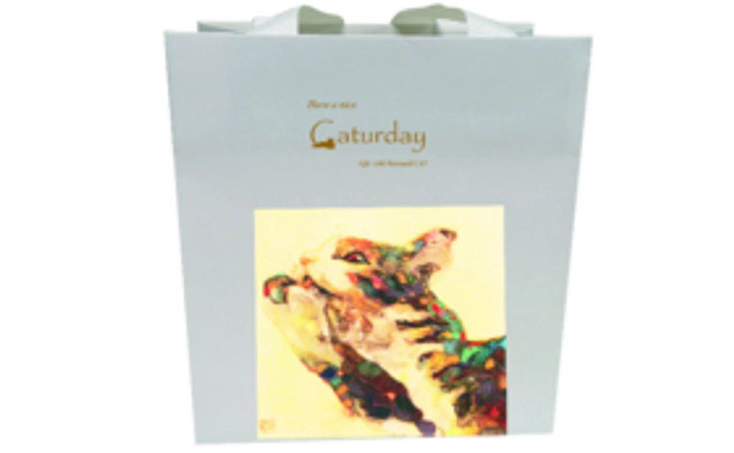 「Caturday」オリジナル紙袋SSサイズ1袋
