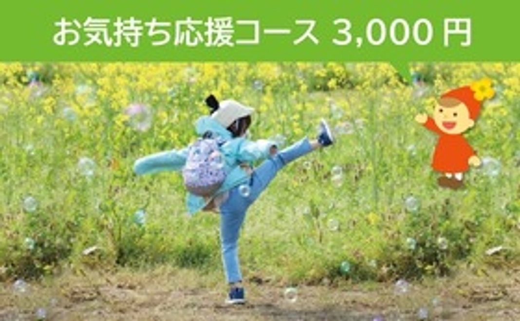 お気持ち応援コース（3,000円）