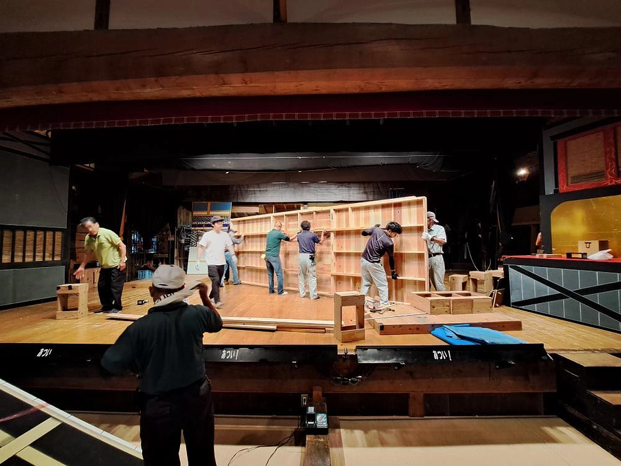 昨日より「白雲座歌舞伎」による未来への挑戦、クラウドファンディングが始まりました