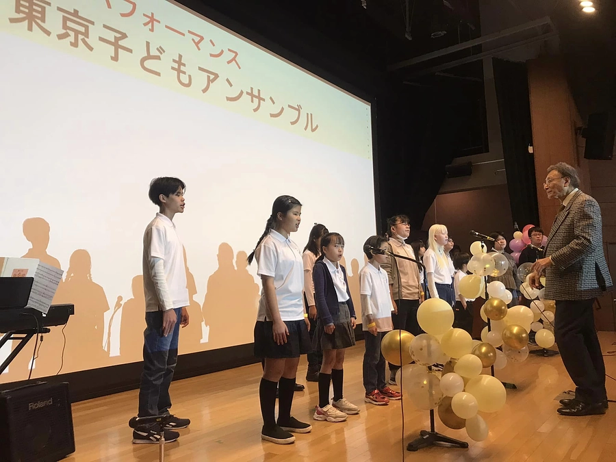 「子どもの権利条約フォーラム」で歌声を披露しました！