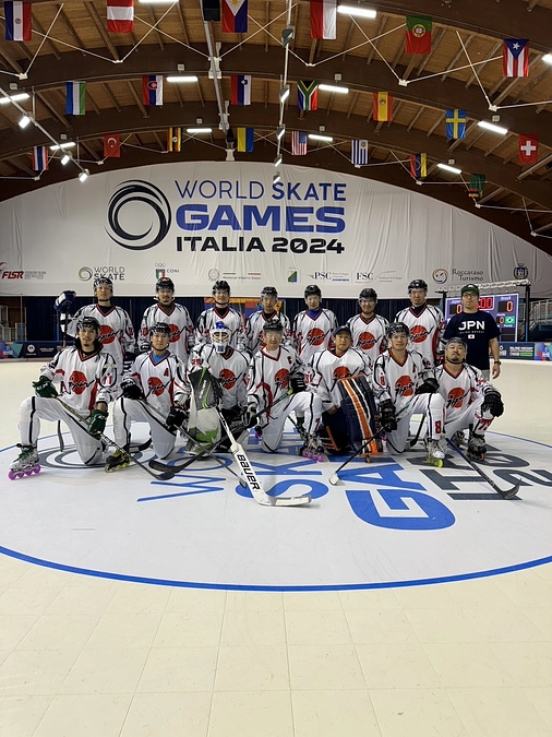 インラインホッケー男子日本代表の結果報告