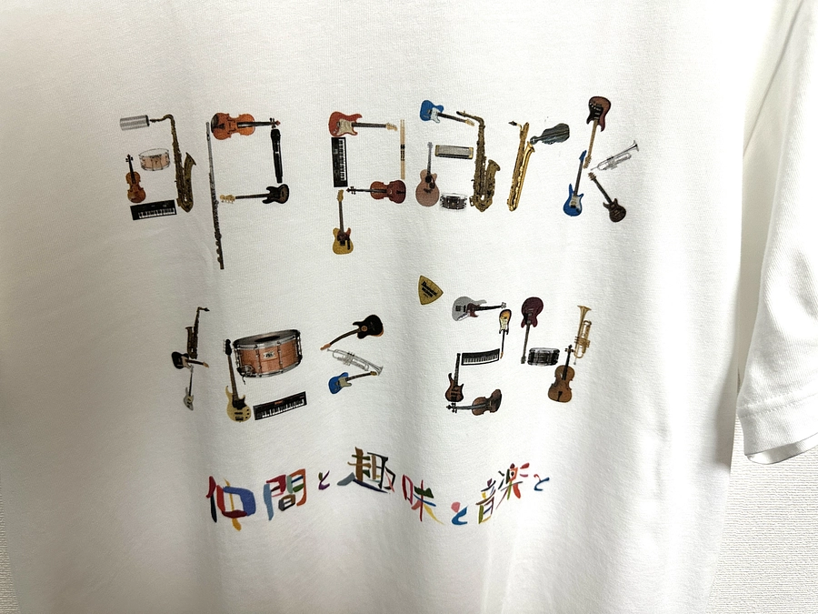 オリジナルTシャツのサンプルが届きました。