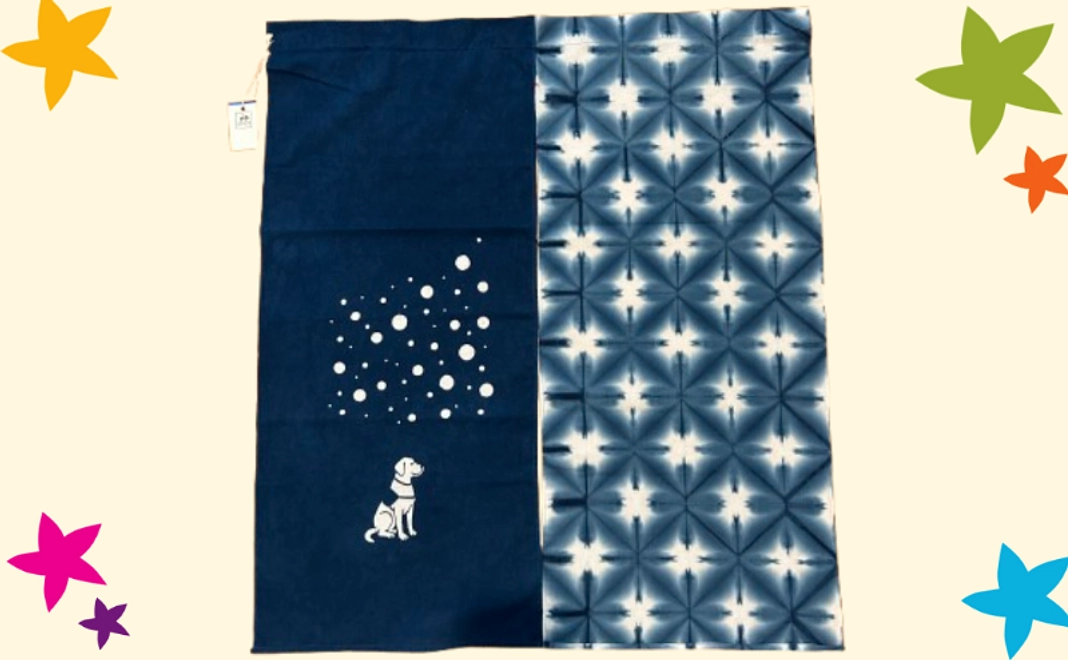 藍染のれん(アイビーと雪)【税制優遇対象外】