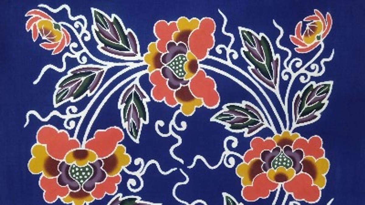 紅型のお話しをまず。