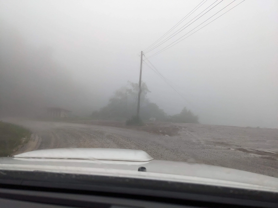 止むことのない雨の中の訪問看護