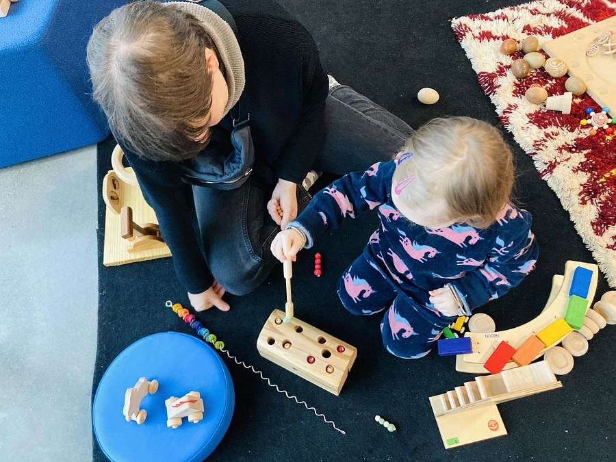 遊びの博物館Museo Leikkiで「BLOCK PARTY」に参加■□