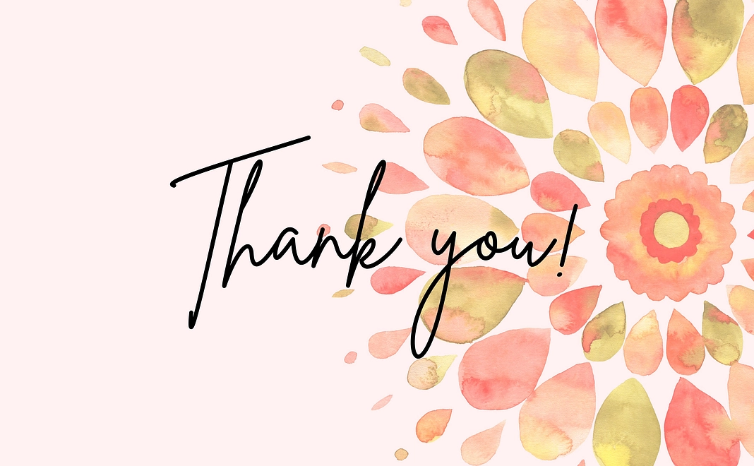 【サポートプラン】感謝のメール