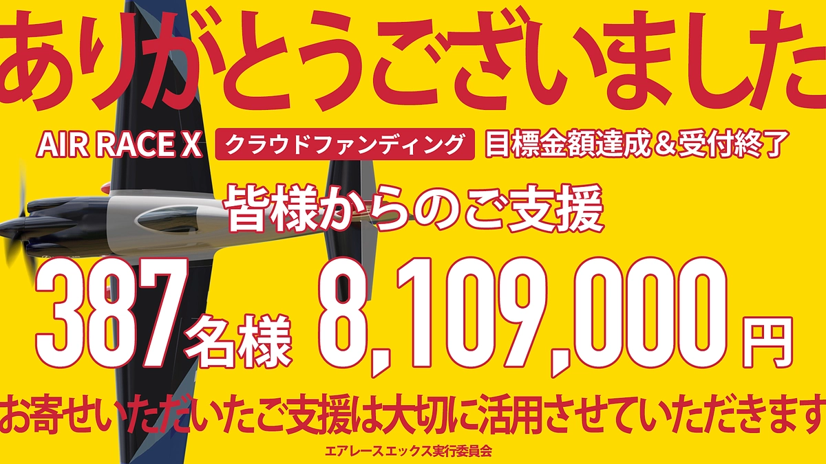 【御礼】たくさんのご支援とメッセージをありがとうございました！！！