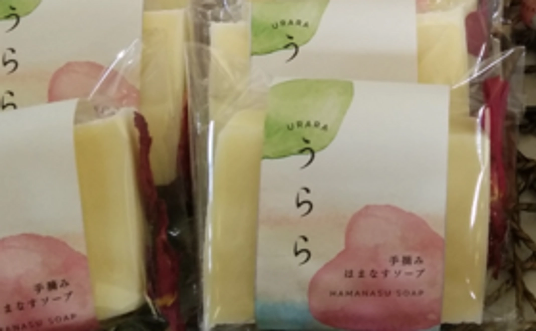 サンクスレターとはまなす手作り石鹸
