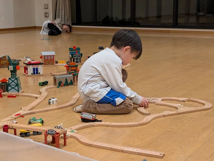 成長するこどもたち