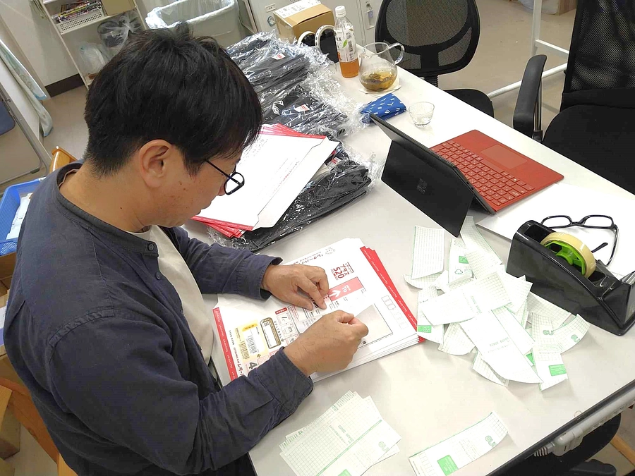 リターン発送いたしました!!