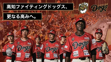 高知ファイティングドッグス｜更なる高みへ。練習環境整備プロジェクト のトップ画像