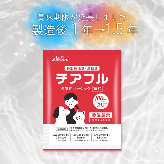 賞味期限の延長が決定しました。