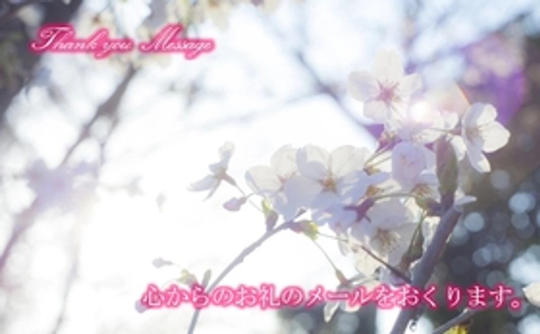 永久無料会員権と御礼のメール