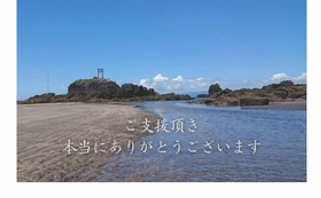 ①お礼のメッセージ ・ 活動報告