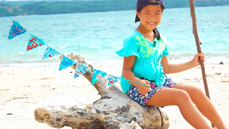 バリ島で挑戦！アート好きな女の子がガーランドショップを開店！