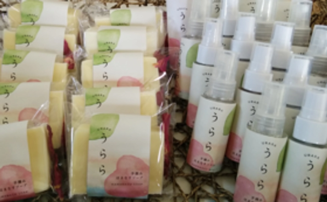 サンクスレターとはまなす石鹸・ミストセット