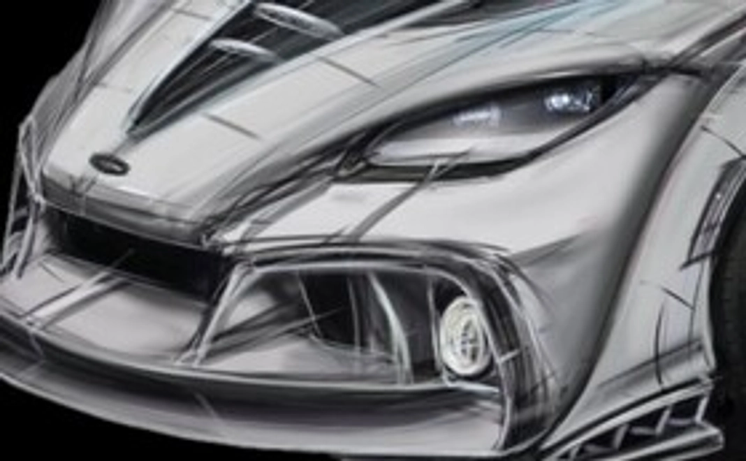 開発車両のラフ画(製造過程で書いたもの全部)