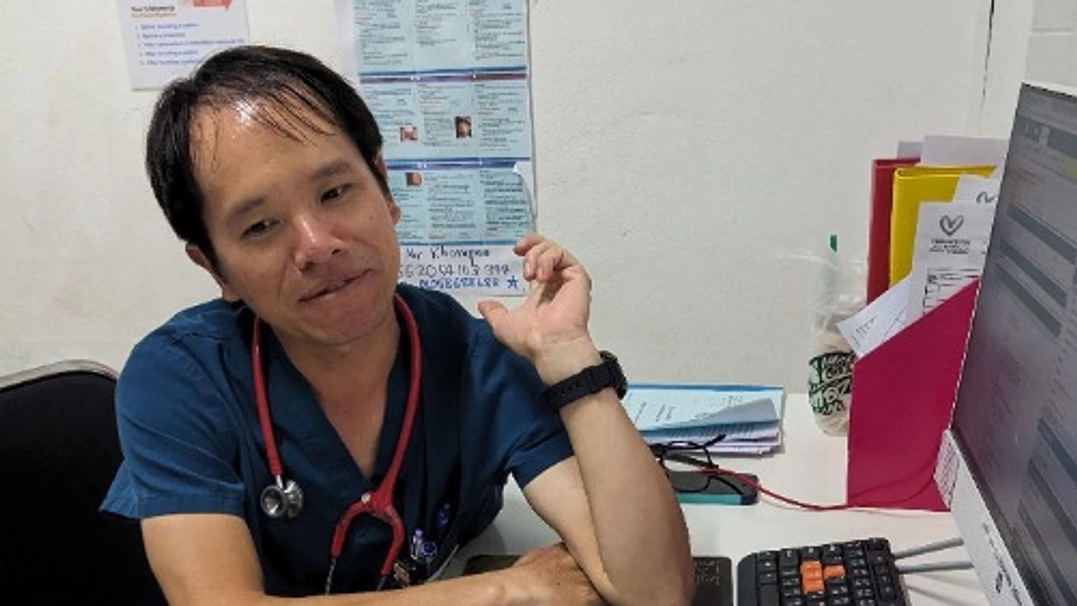 2つの専門外来（障がい児＆てんかん）担当のマイロー医師