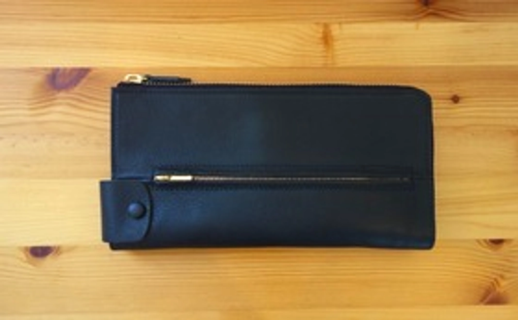 マルチ長財布 ネイビー色