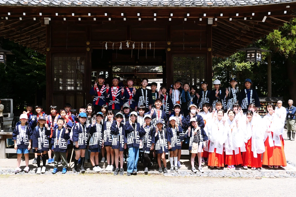 【御神輿渡御　巡行！】