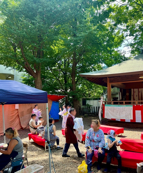 上目黒氷川神社の例大祭
