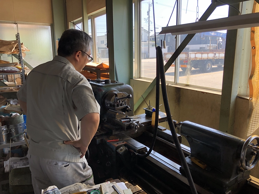 刻印！！笹嶋製作所にて！！