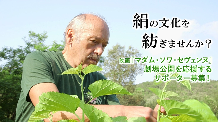 絹の文化を紡ぎませんか?-シルクの映画〈劇場公開プロジェクト〉-