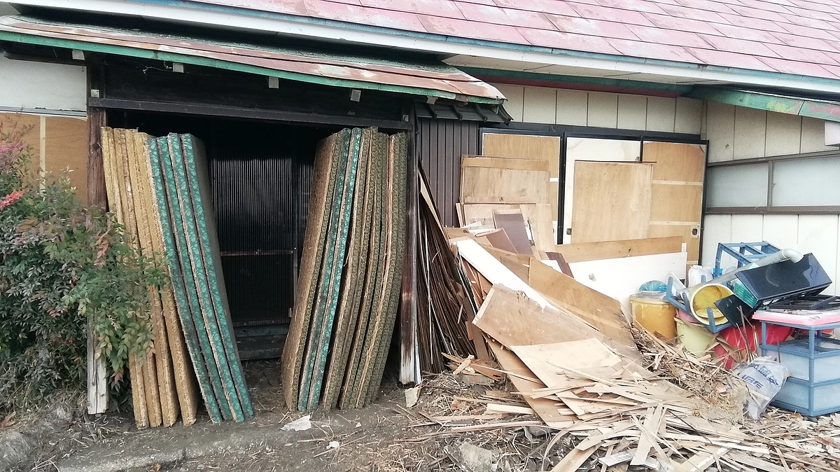 母屋はスッキリでも作業場がたいへん!　残り7日🏃