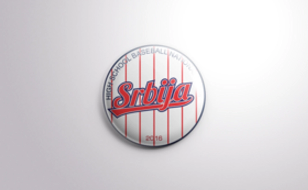 高校セルビア代表のオリジナルバッジをお届けいたします！