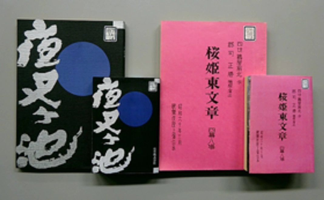 松竹大谷図書館オリジナル文庫本カバー（2種類1組セット）
