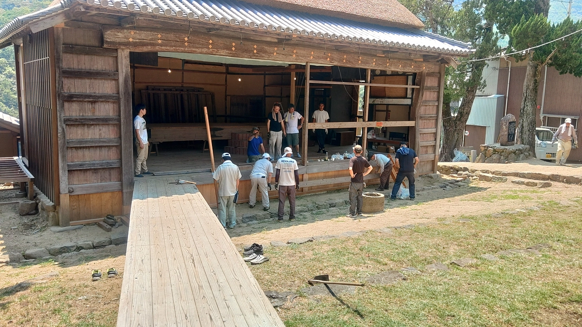 奉納歌舞伎まであと9日