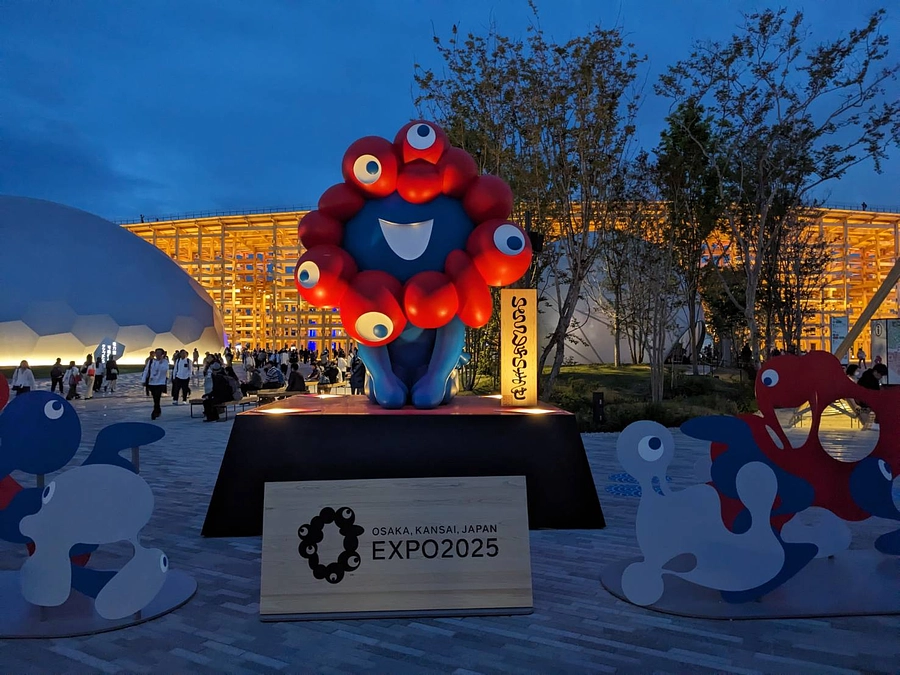 【残り３日】大阪万博で「能登の焼き栗」実演販売