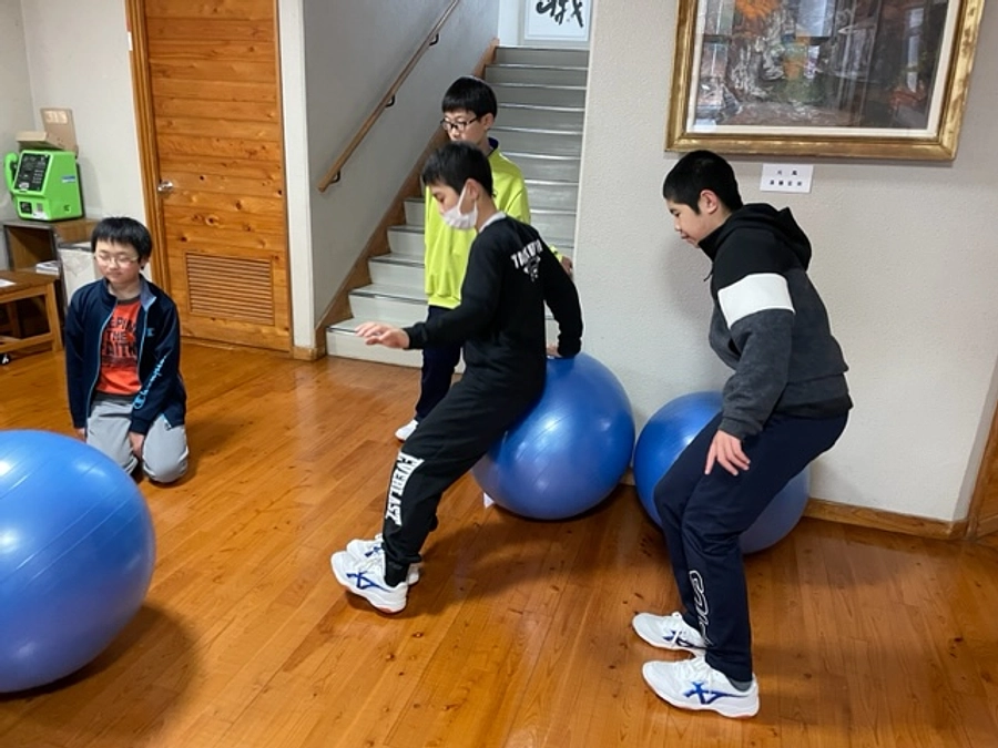 冬のシーズンに向けて、トレーニングを続けています！