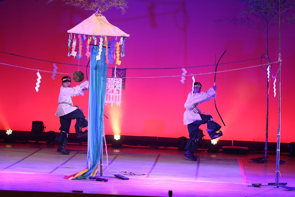 11/2弥五郎どん祭り前夜祭の様子