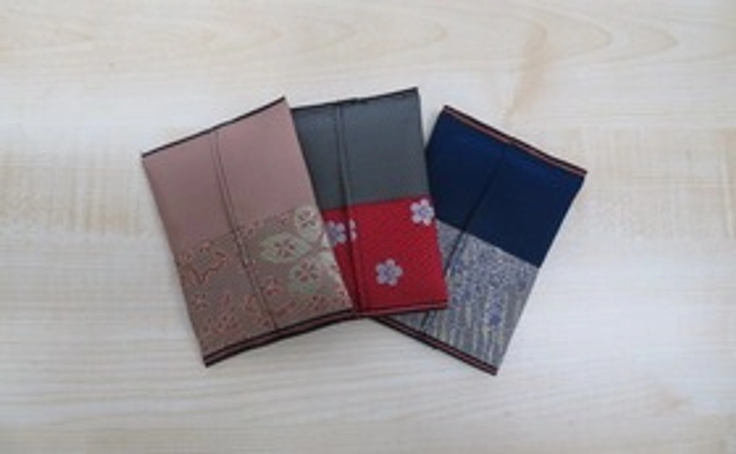 感謝のお手紙＆畳縁のポケットティッシュケース