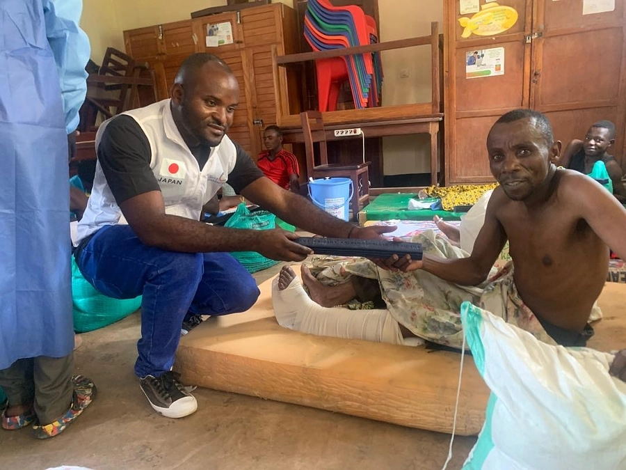 コンゴ事務所スタッフ、ジョングリ・マオンビより、皆さまへのメッセージが届きました。