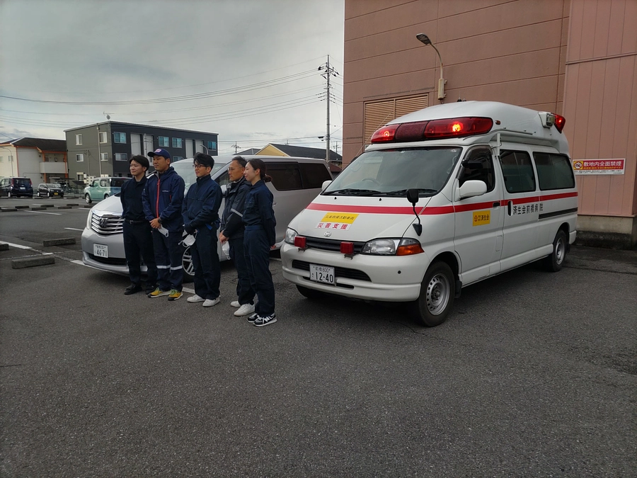 当院のDMATチームが公立能登総合病院へ向けて出発しました