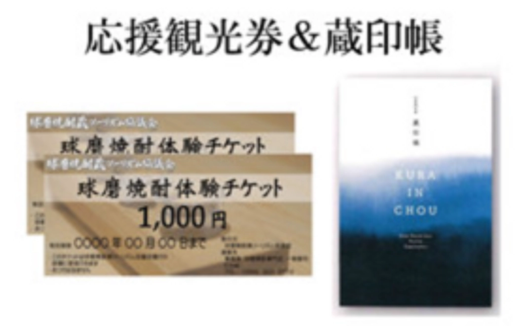 応援観光券＋蔵印帳