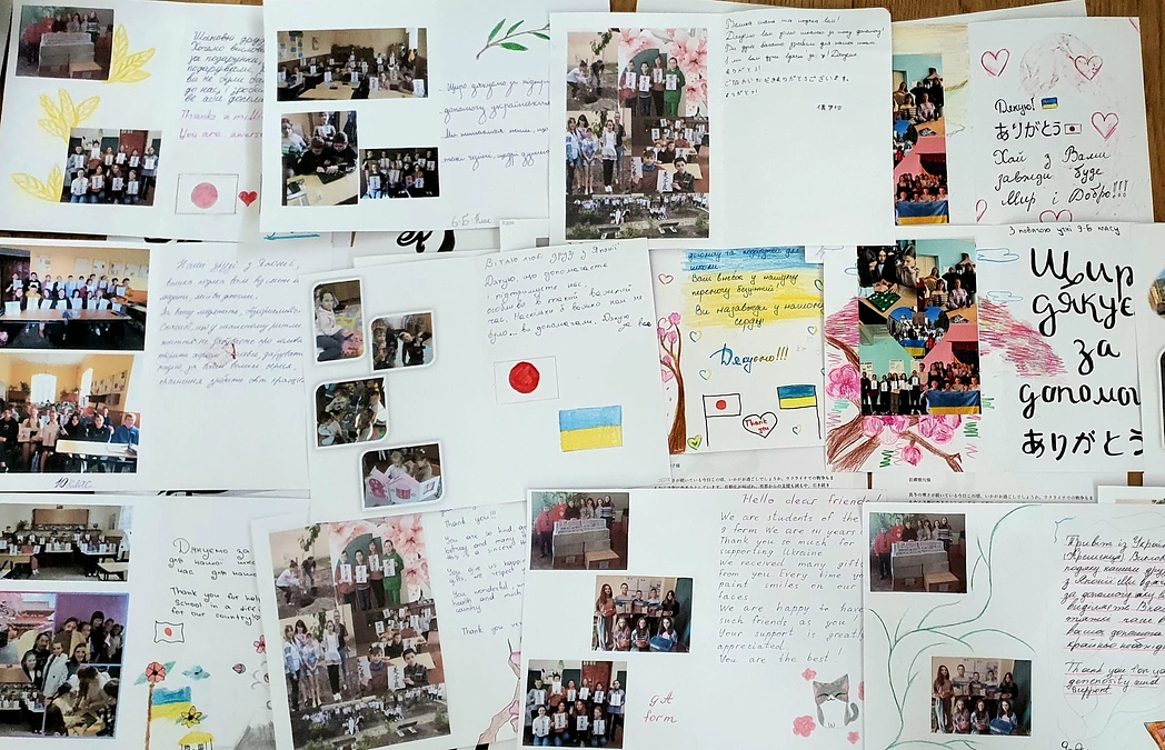 ウクライナの子ども達の未来を広げる継続支援、開始から約1年となりました