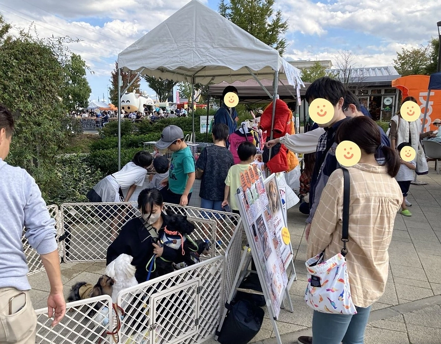 譲渡会に来ていただいた皆さん、ありがとうございます