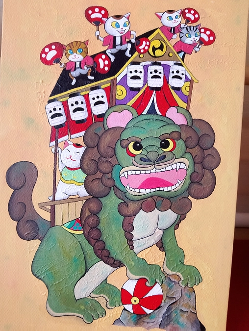 猫だんじり肉球組