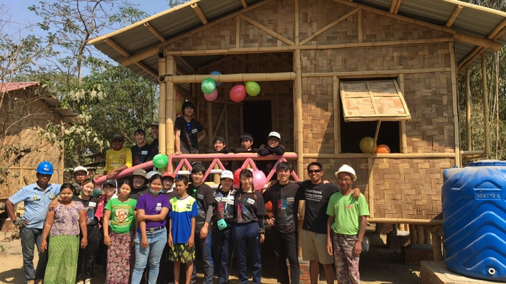 ミャンマーに安全な家を－学生に出来ること－