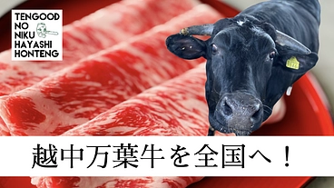 万葉の町高岡で育てられた『越中万葉牛』の美味しさを知って欲しい！ のトップ画像