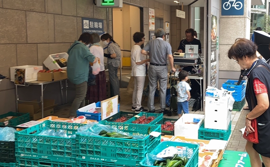 東京) 農に触れよう！一緒にマルシェ体験コース