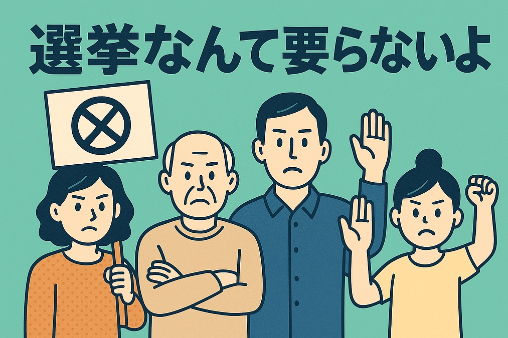 note 毎日投稿9日目：選挙なんて要らないよ その９（左派❓）