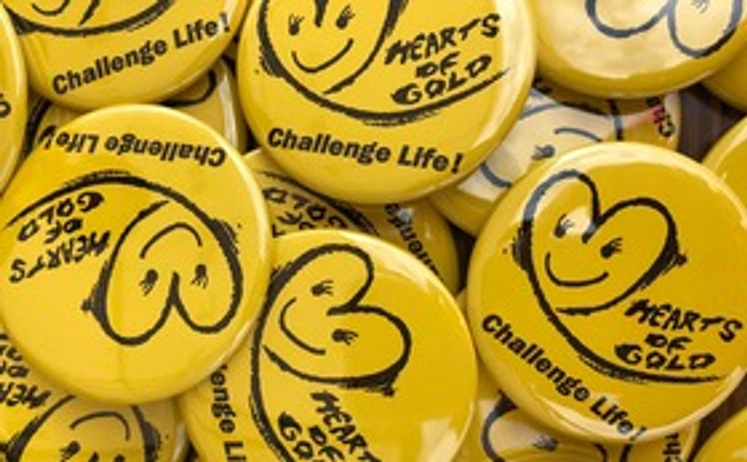 サンクスメール×缶バッジ