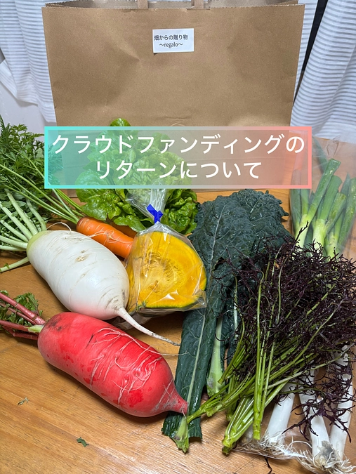 クラウドファンディングのリターンについて